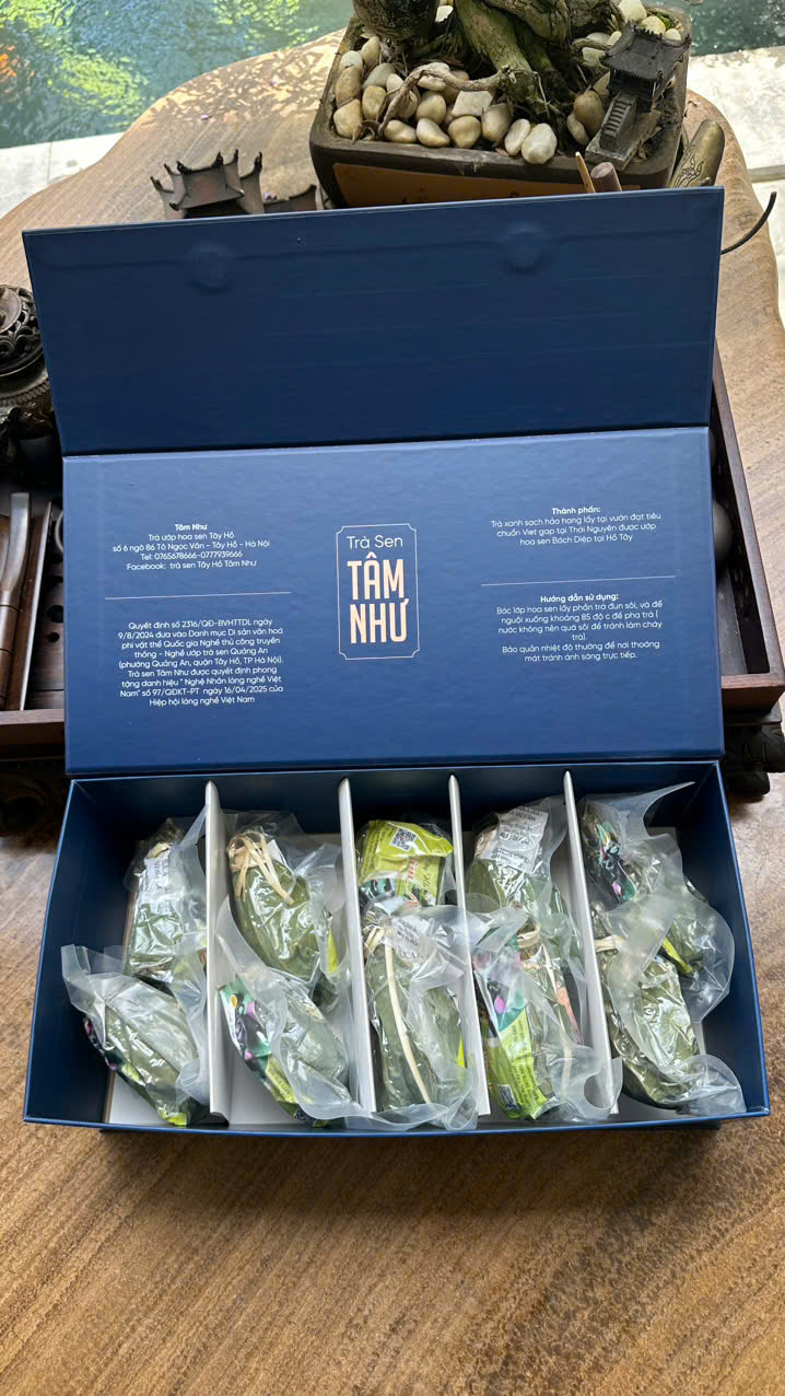 Trà hoa sen sấy thăng hoa Tâm Như